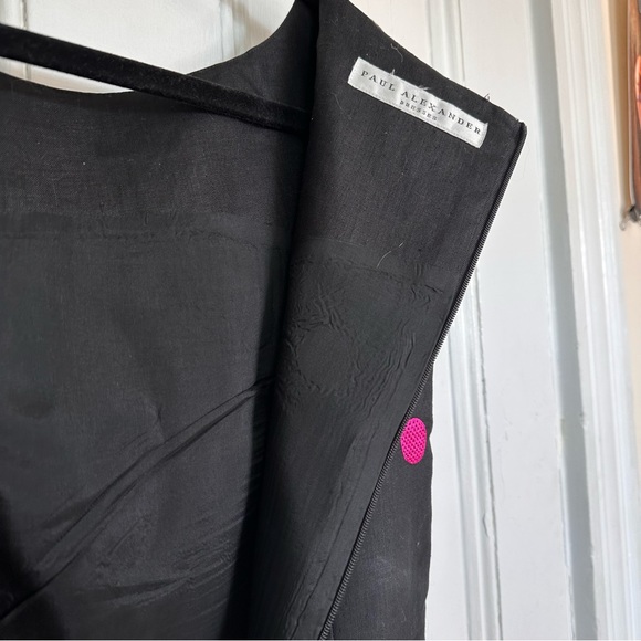 Vintage Paul Alexander Linen Polka Dot Dress - Picture 14 of 16